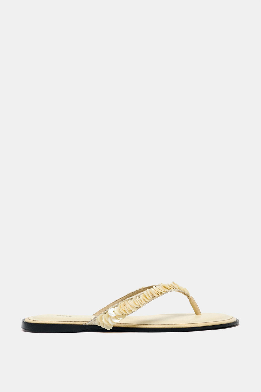 BEADED STRAP SANDALS