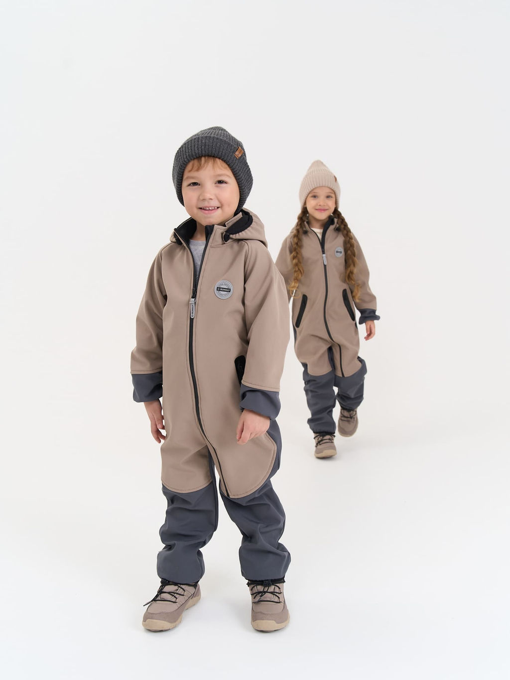 Комбинезон Softshell демисезонный Кокос - Bungly фото 18