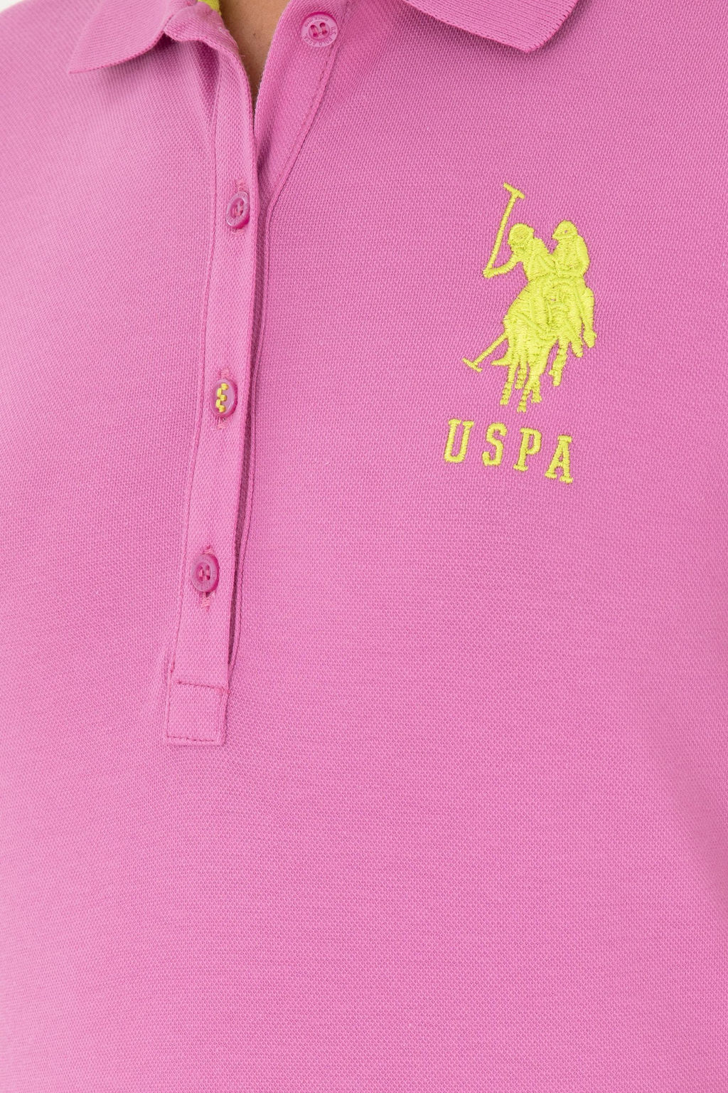 Женская фиолетовая базовая футболка - U.s. polo assn фото 7