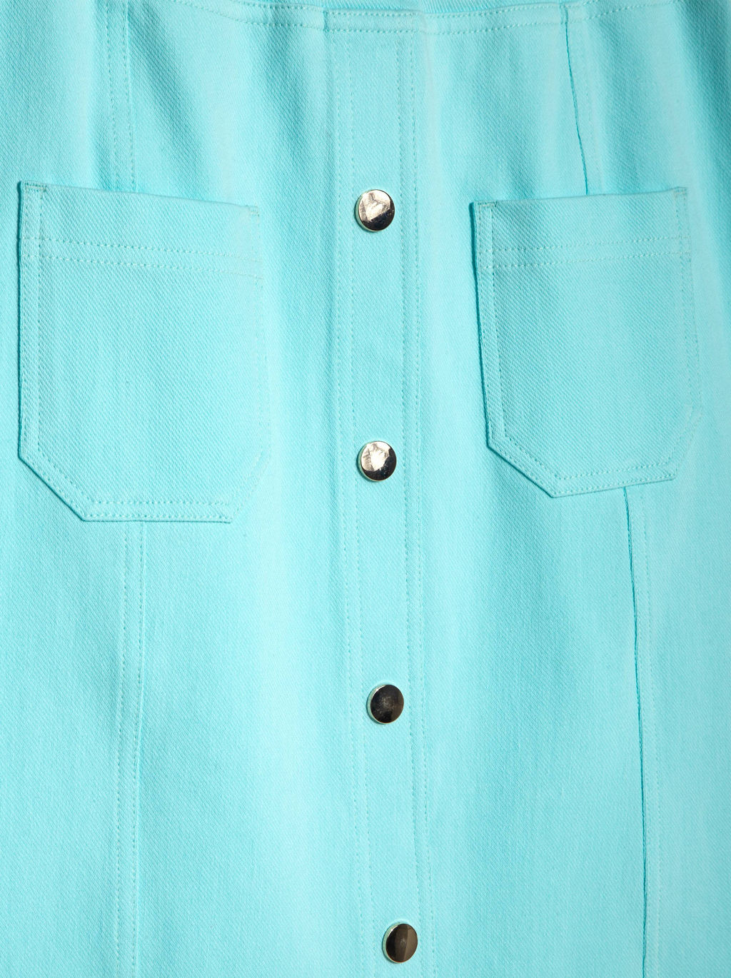 CONTE Юбка А-силуэта с металлическим декором MALIBY aqua blue aqua blue