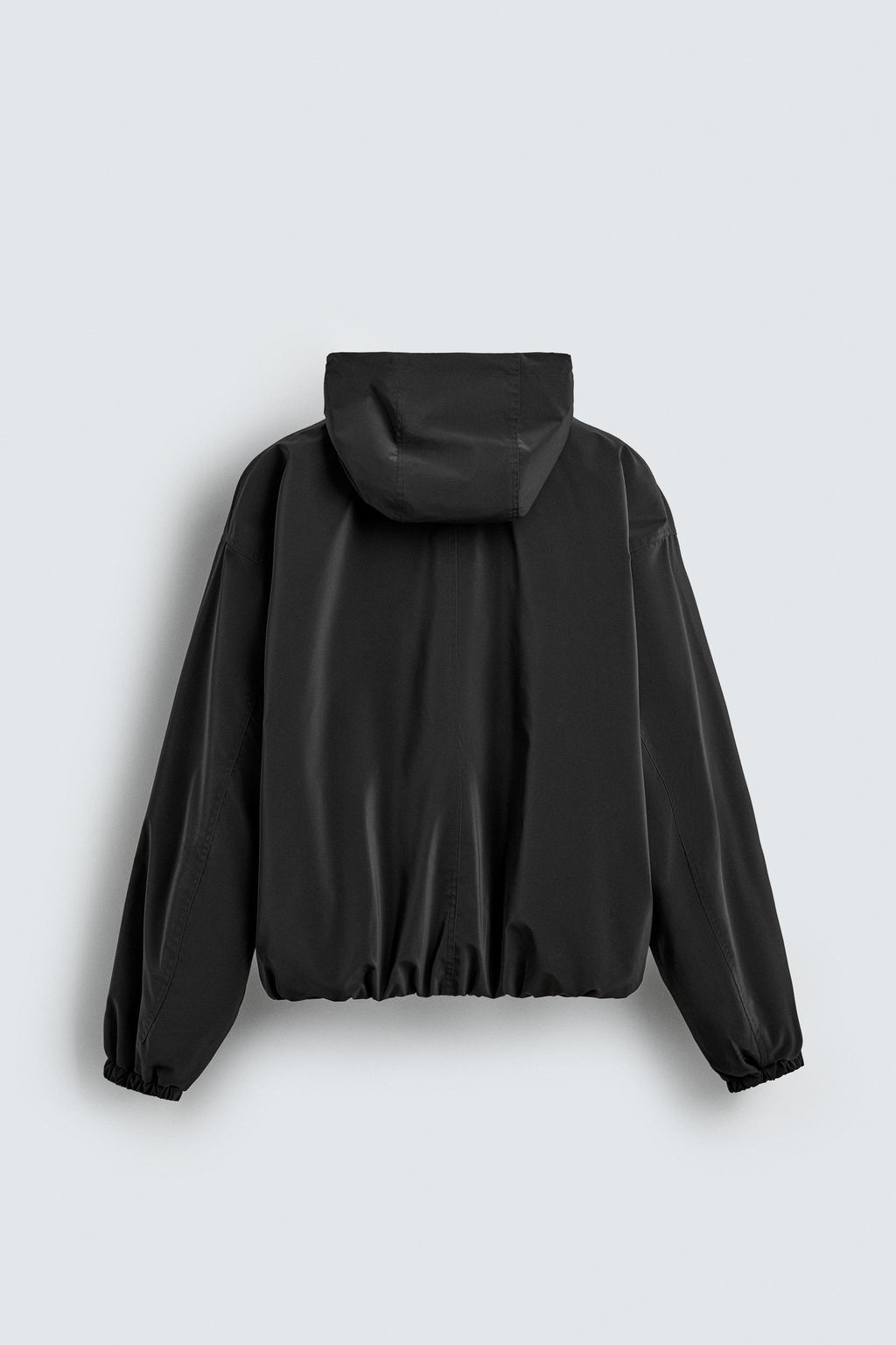 CAZADORA T?CNICA LIGERA CAPUCHA / Negro - Zara фото 8
