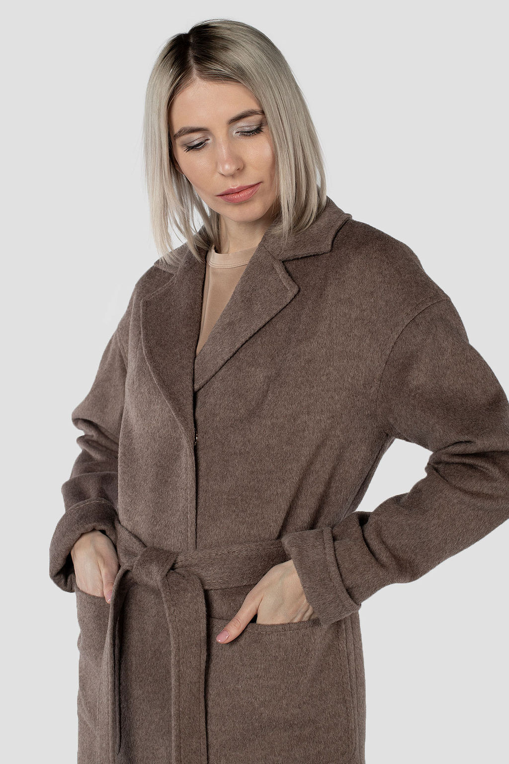 Пальто женское демисезонное - El podio фото 5