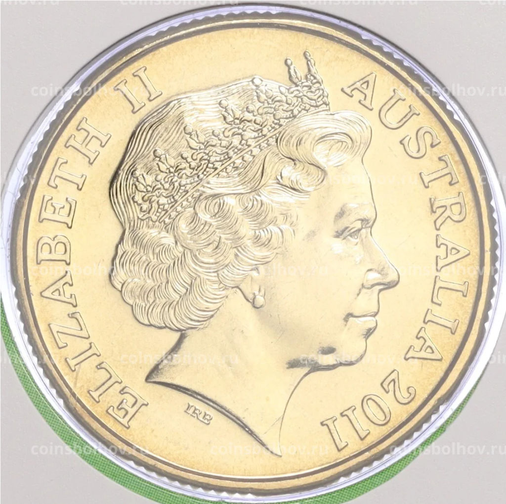 Монета 1 доллар 2011 года Австралия Президентский Кубок  Австралия 2011 (в конверте с почтовой маркой)