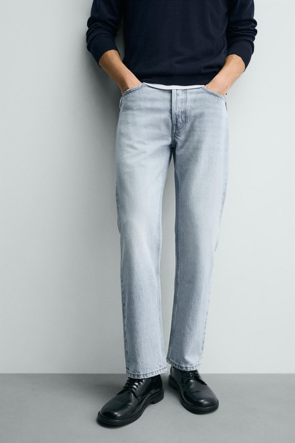 JEANS REGULAR FIT / Azul claro - Zara фото 5