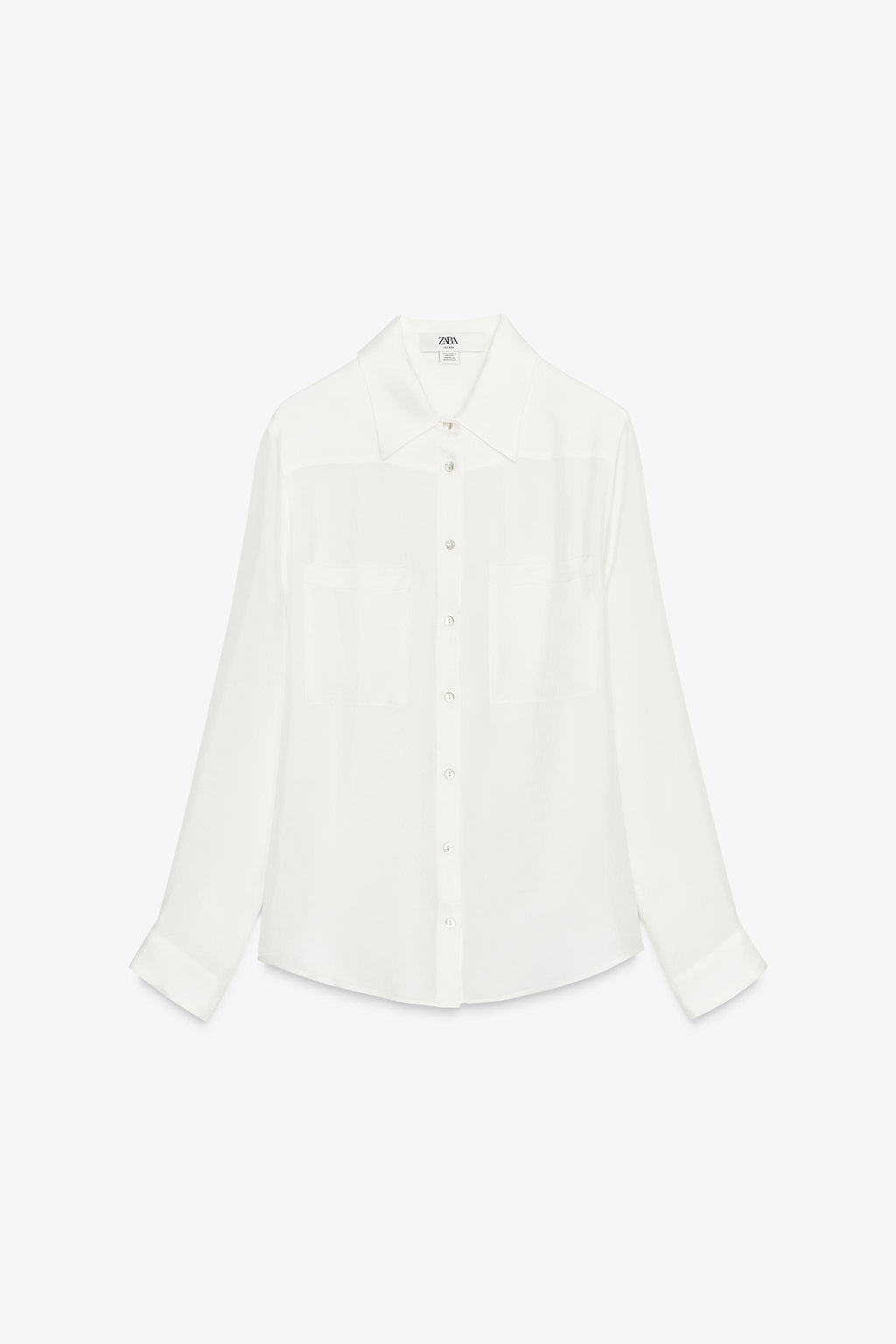 LIMITED EDITION TAILORED SHIRT WITH POCKETS - Zara фото 6