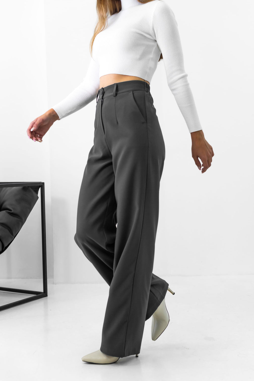 Брюки Деймон (графитовый) - Nadi bordo фото 5