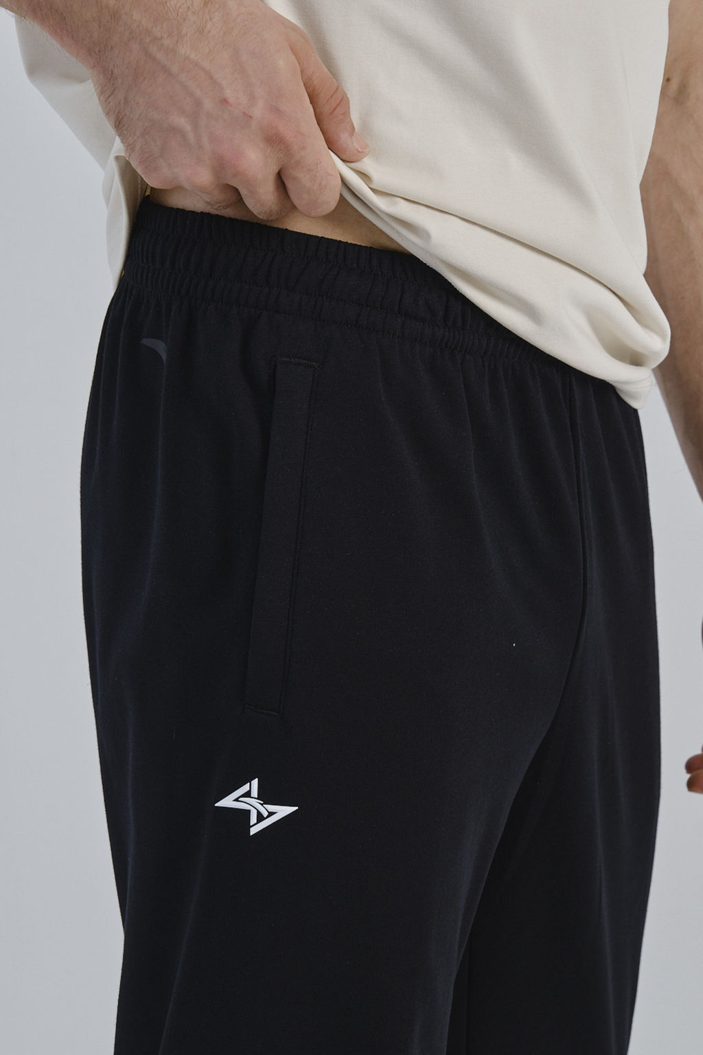 Брюки трикотажные Черный - Anta фото 4