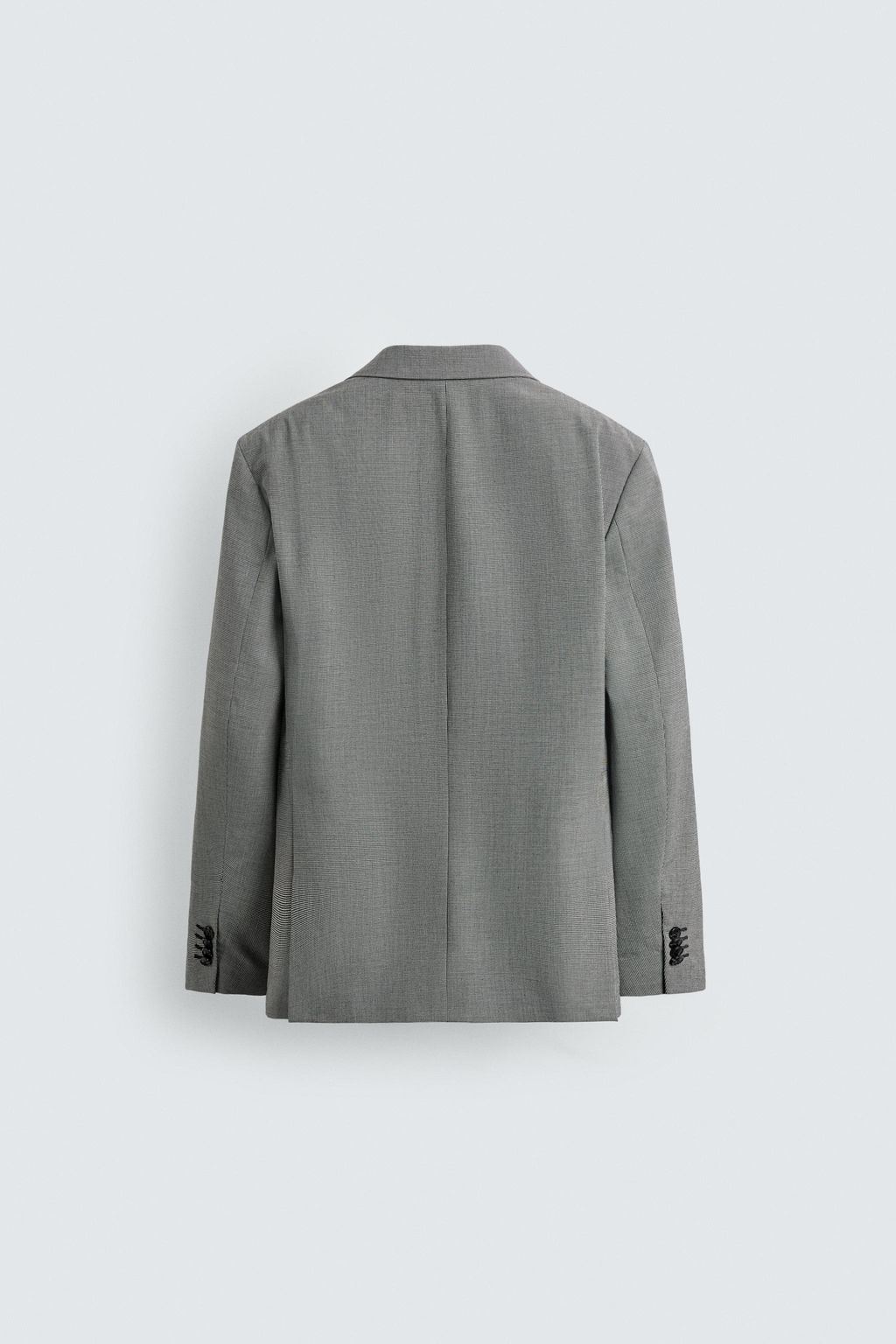 BLAZER REGULAR FIT TRAJE PATA DE GALLO / Negro / Blanco - Zara фото 9