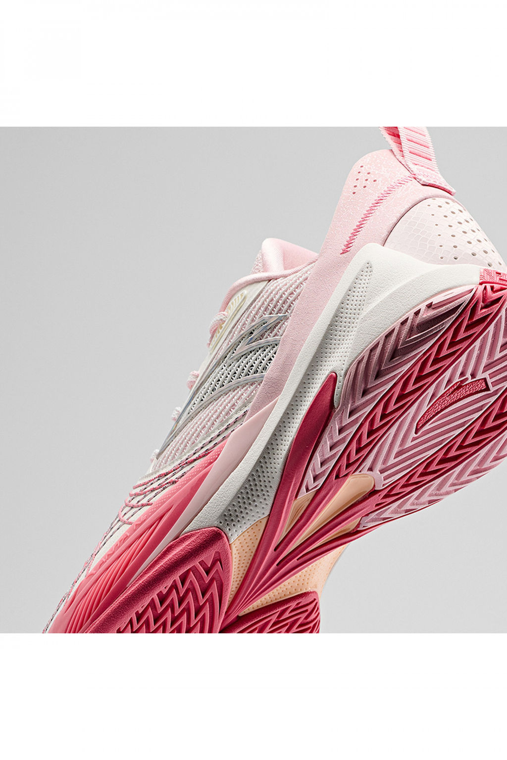 Кроссовки для баскетбола Белый/Розовый/Розовый