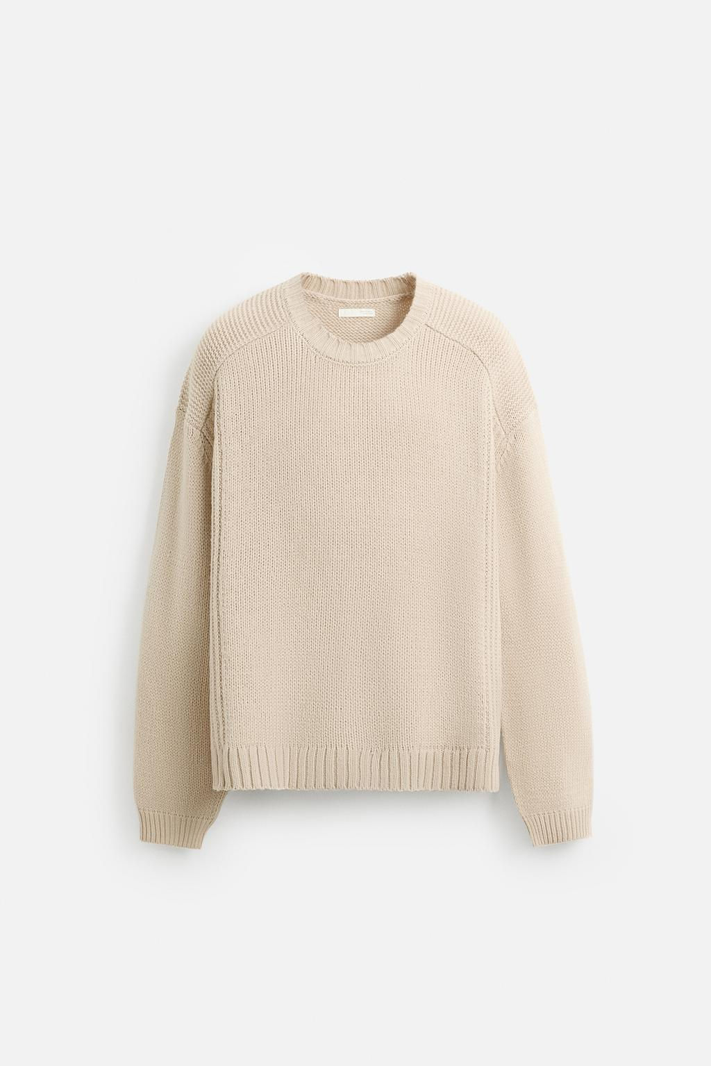 COMBINED TEXTURE SWEATER - Zara фото 5