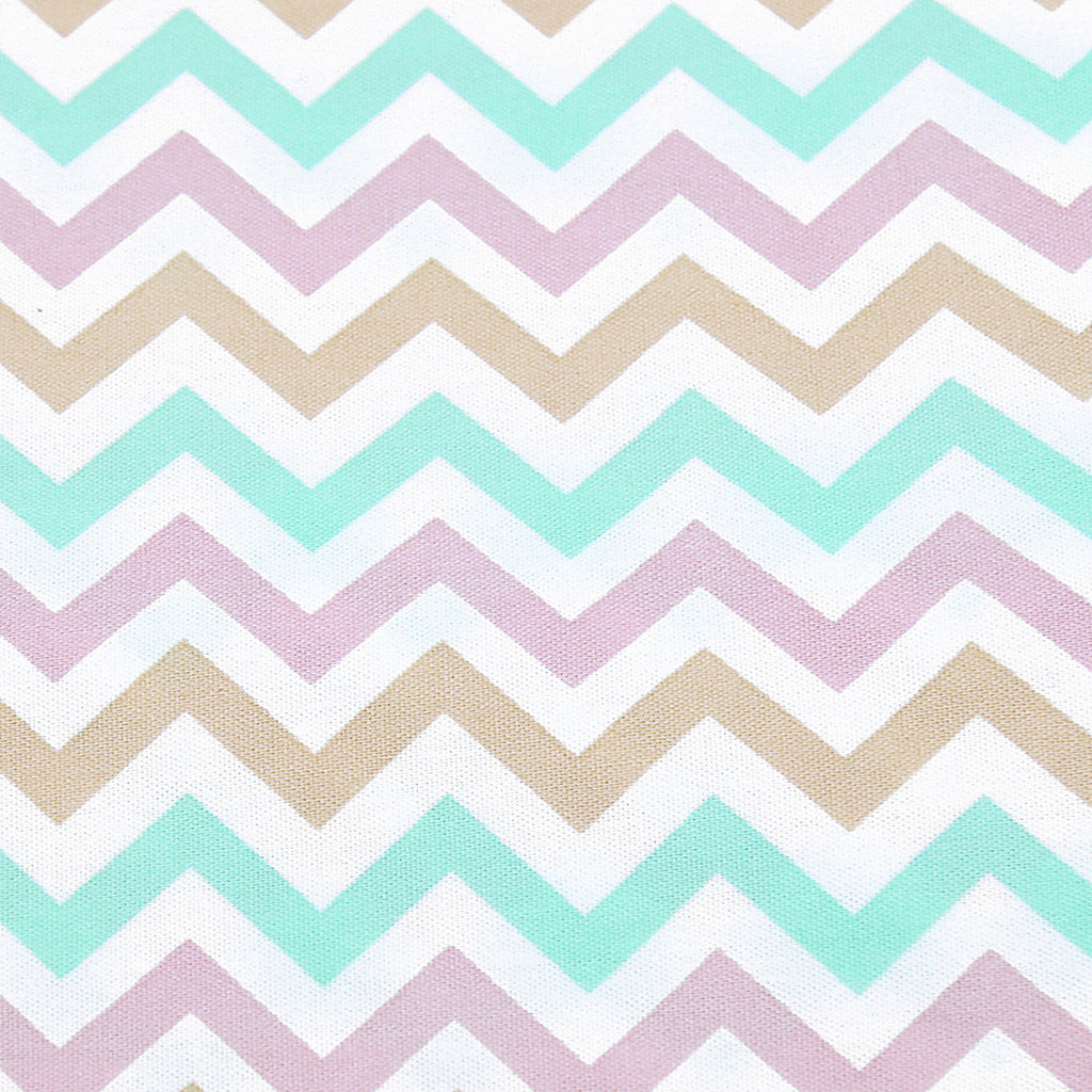 Зигзаг, бирюза Комплект столовый 4пр: салфетка сервировочная 45х45см, хлопок Премиум 186г/м2, Домашняя мода (Россия)  фото 3