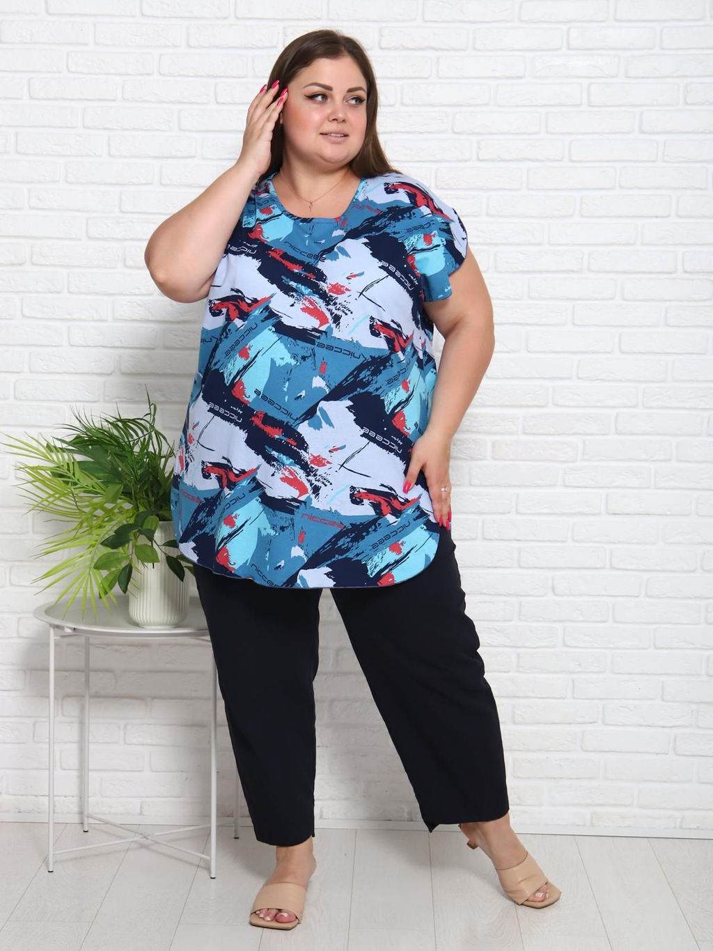 IV-CAPRIZ Этерни - туника бирюза  фото 19