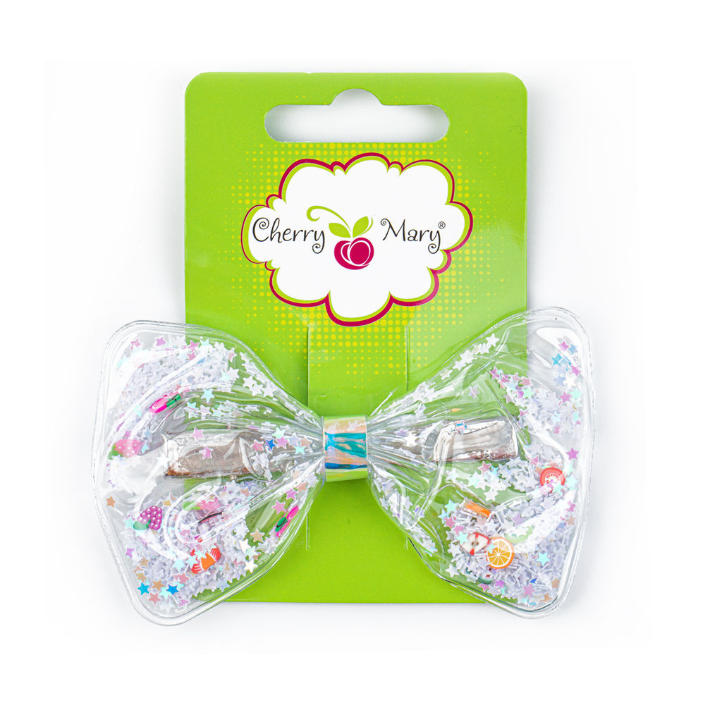 CHERRY MARY DZ07078 Заколка для волос 5 х 1 шт. №01 белый