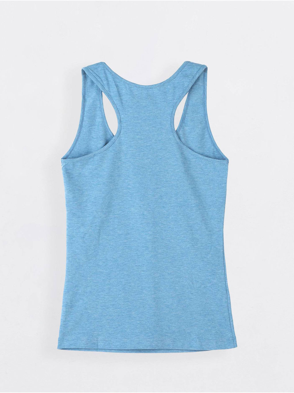 CONTE Майка BASIC LM 646 голубой меланж - Conte elegant фото 2