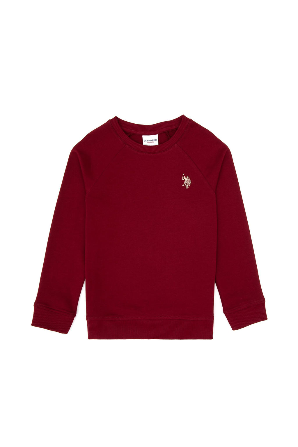 Erkek _ocuk Bordo Basic Sweatshirt Sepette S_rpriz _ndirim
