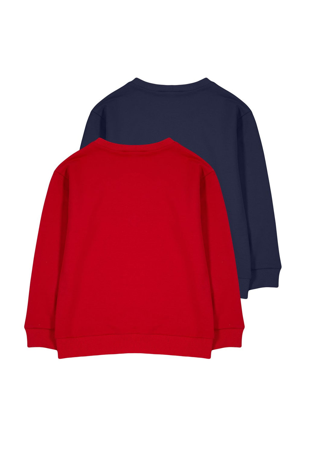 Pembe-Ekru K?z Cocuk Mevsimlik-Ince Bisiklet Yaka 2li Basic Orme Sweatshirt TKDAW25SW00000 - Trendyolmilla фото 10