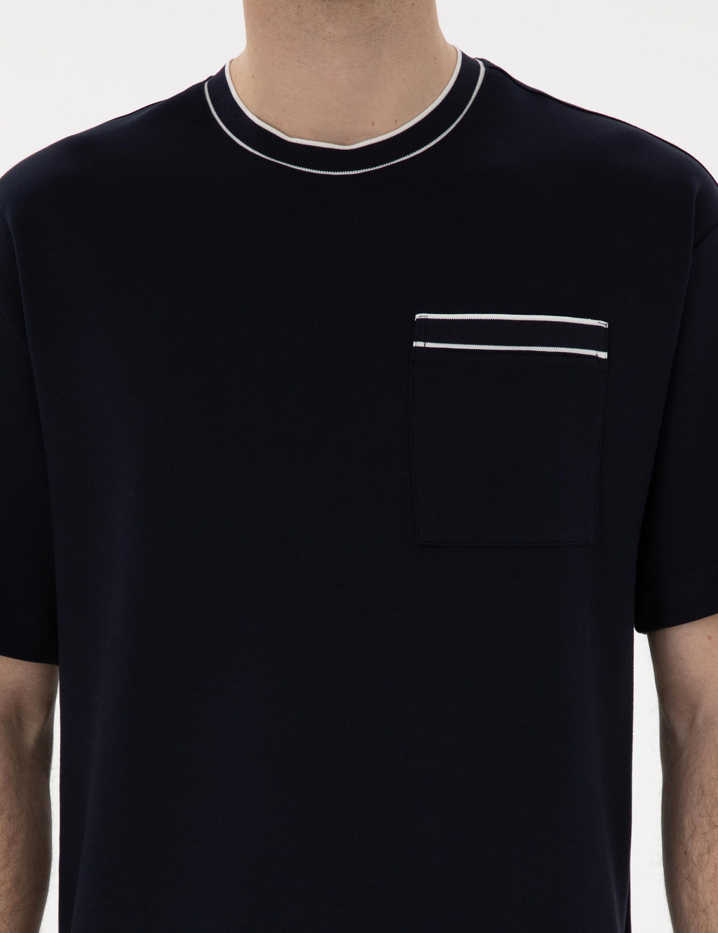 Lacivert Comfort Fit Ti__rt - Pierre cardin фото 6