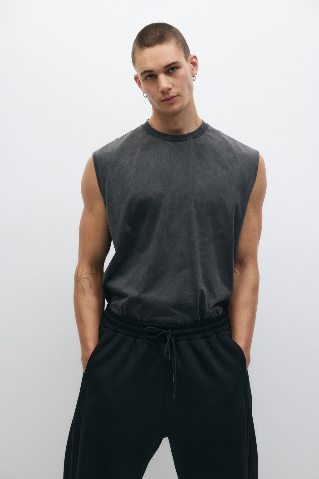 Camiseta de deporte DryMove sin mangas Loose Fit - H&m фото 5