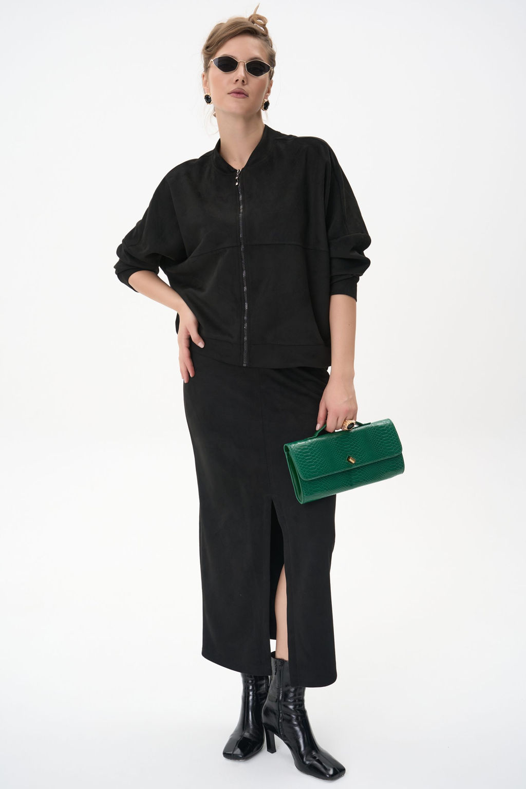 Юбка Майли (чёрный) - Эльза фото 5