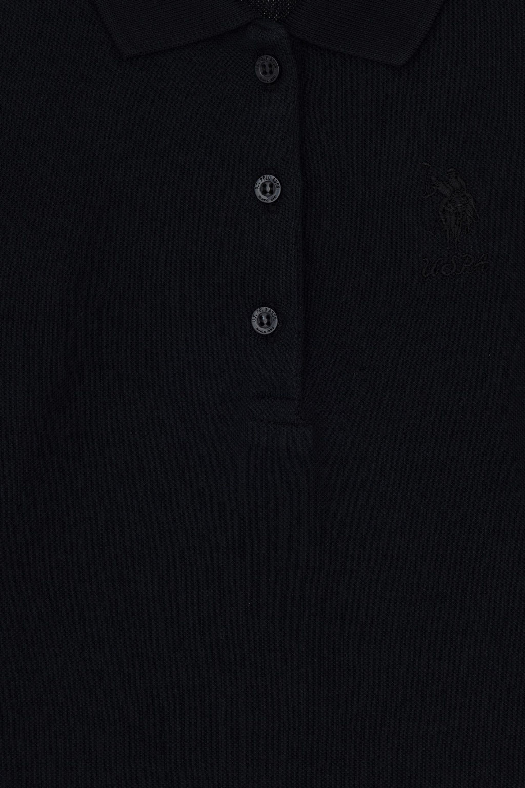K_z _ocuk Siyah Polo Yaka Basic Sweatshirt Sepette S_rpriz _ndirim - U.s. polo assn фото 5