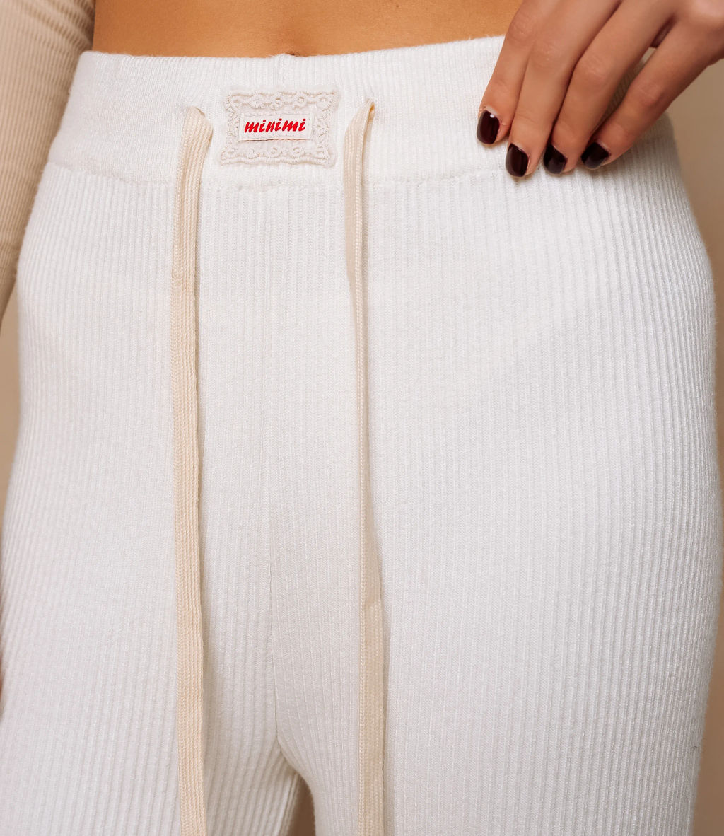 Брюки #КТ2199, молочный - Dommod фото 5