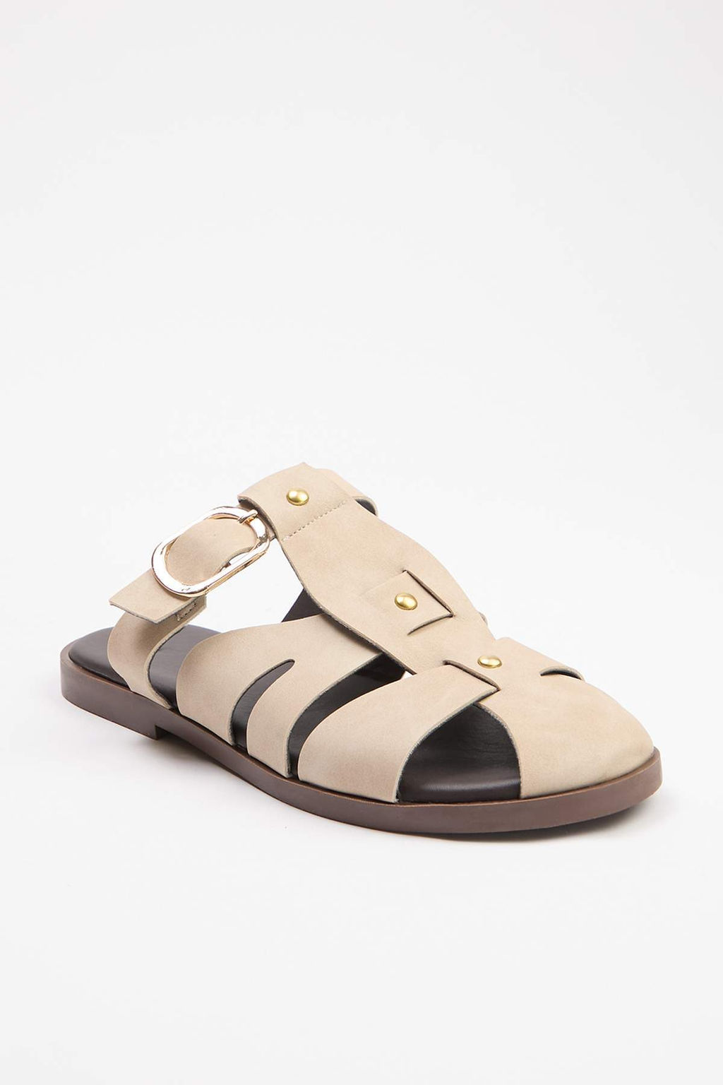 Bej Nubuk Fisherman Kad?n Terlik TAKSS26TE00002