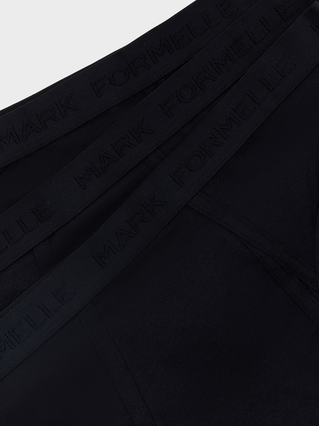 Цена за 2 штуки! Трусики бразилиана черные в наборе, 3 шт - Mark formelle фото 10