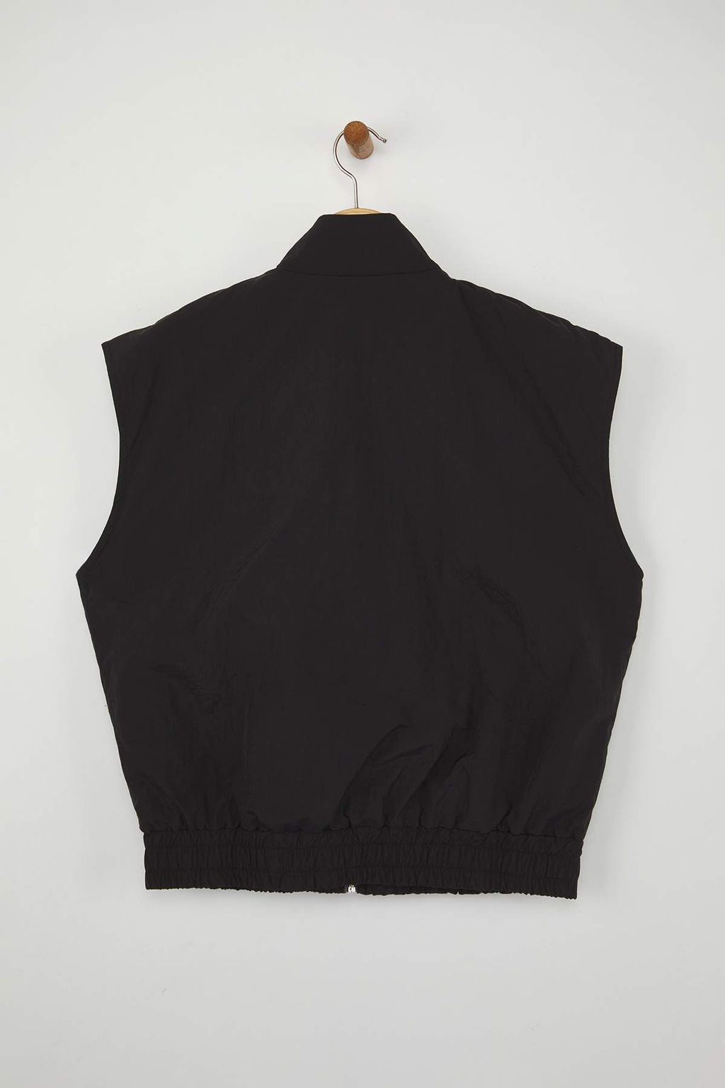 Siyah Oversize Kal?p Ince YelekTWOAW26YE00022 - Trendyolmilla фото 3