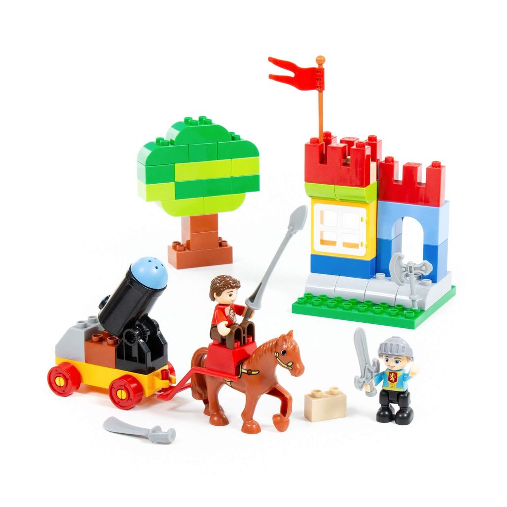 Конструктор Макси - Замок (58 элементов) (в коробке) - Полесье фото 3