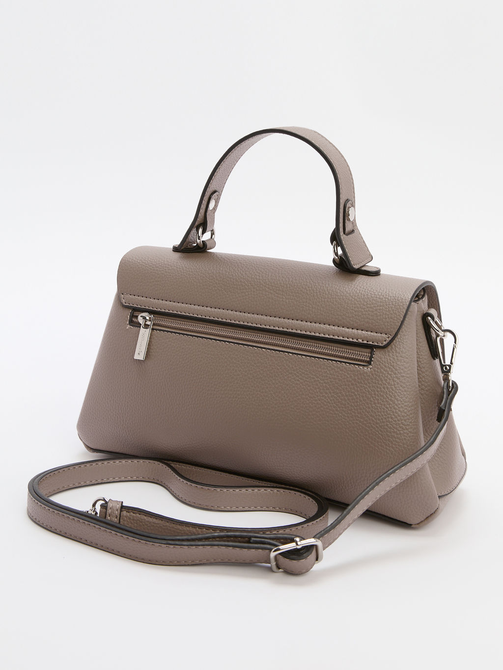 Женская сумка с ручкой TAMARIS Carolina Артикул 4370653, серо-бежевый - Divas bag фото 5