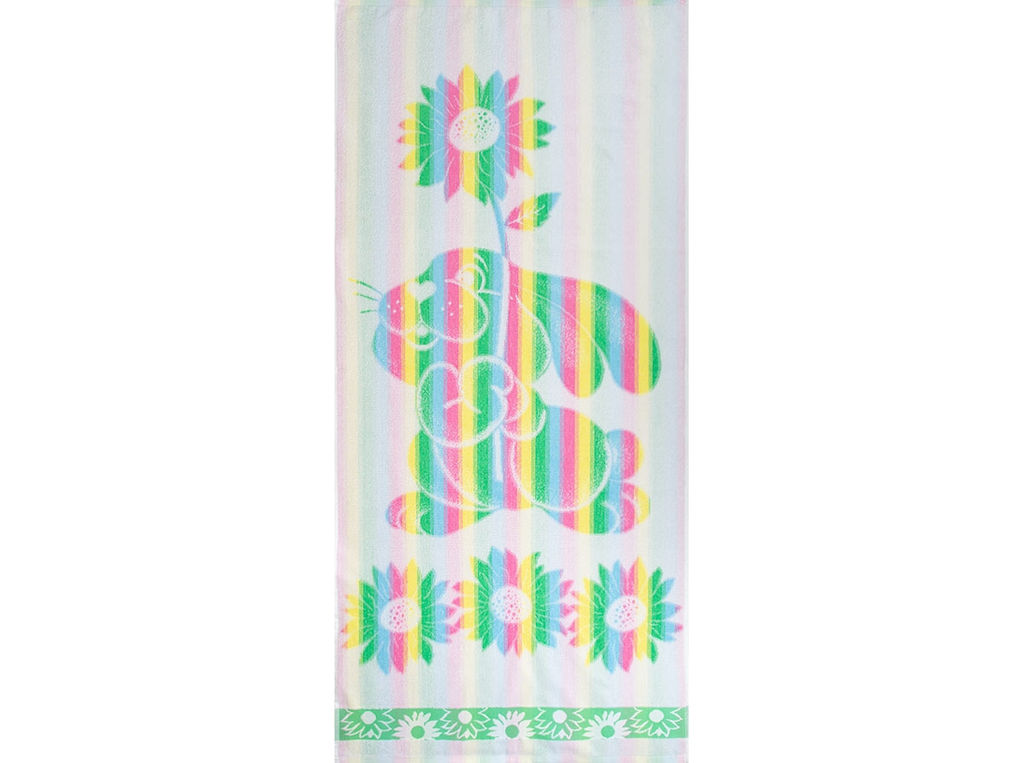 Полотенце махровое 6с102.411ж1 Радость(св.радужка) 67х150см