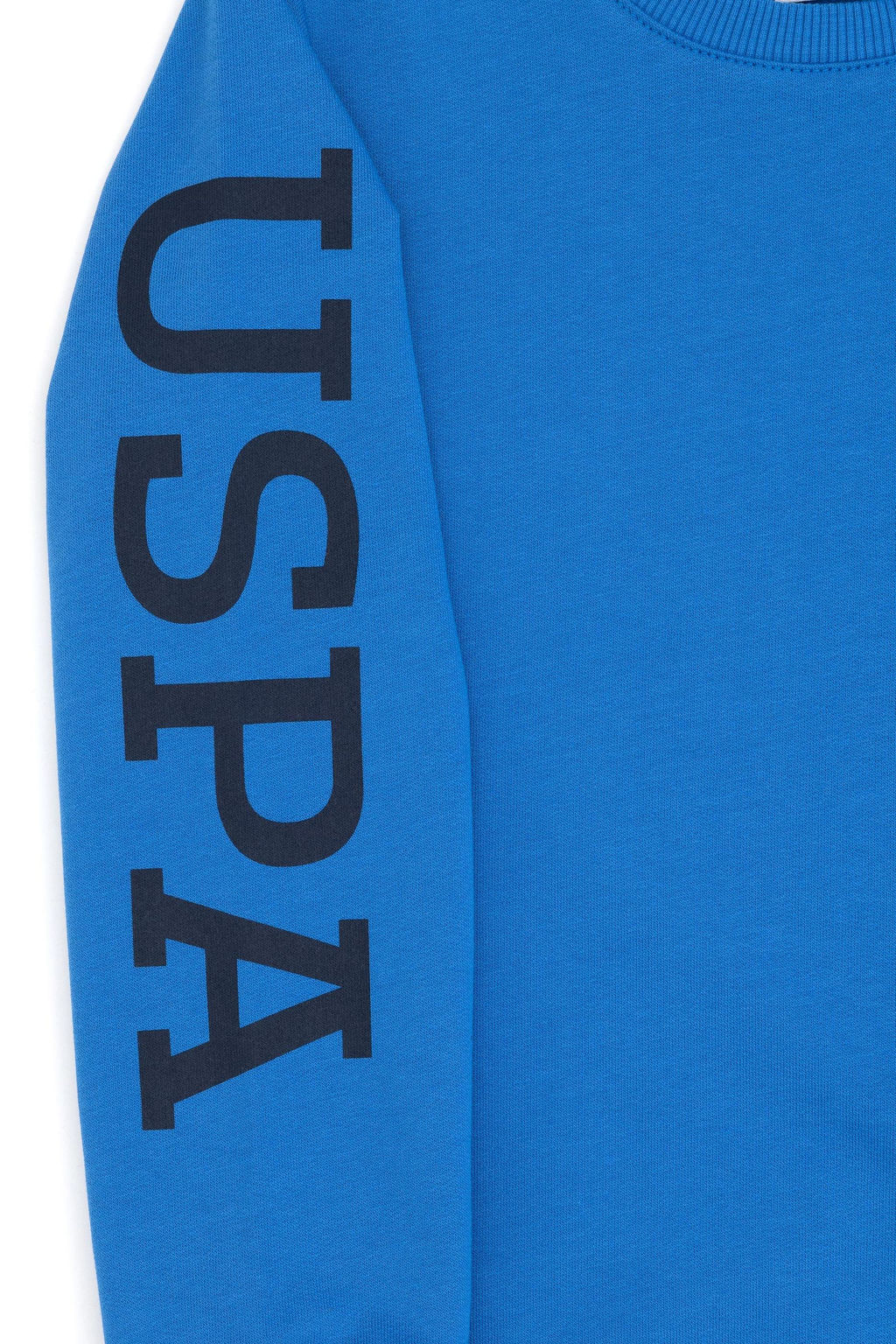 Базовый свитшот для мальчика кобальтово-синего цвета - U.s. polo assn фото 4