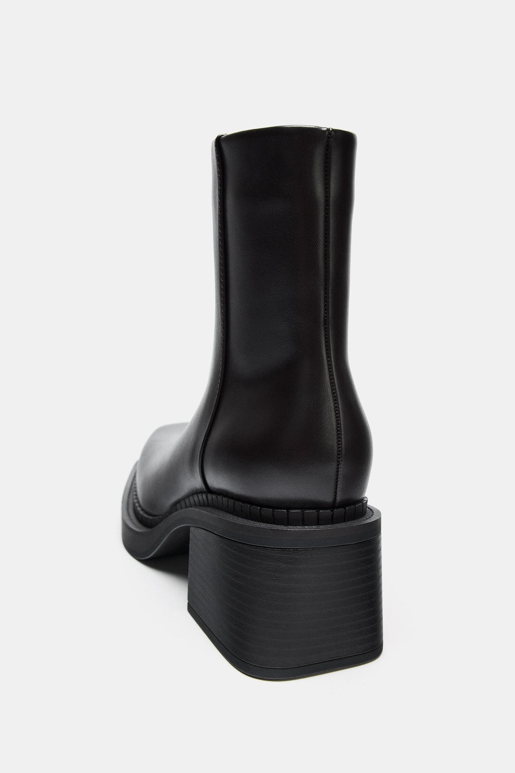 BLOCK HEEL ANKLE BOOTS