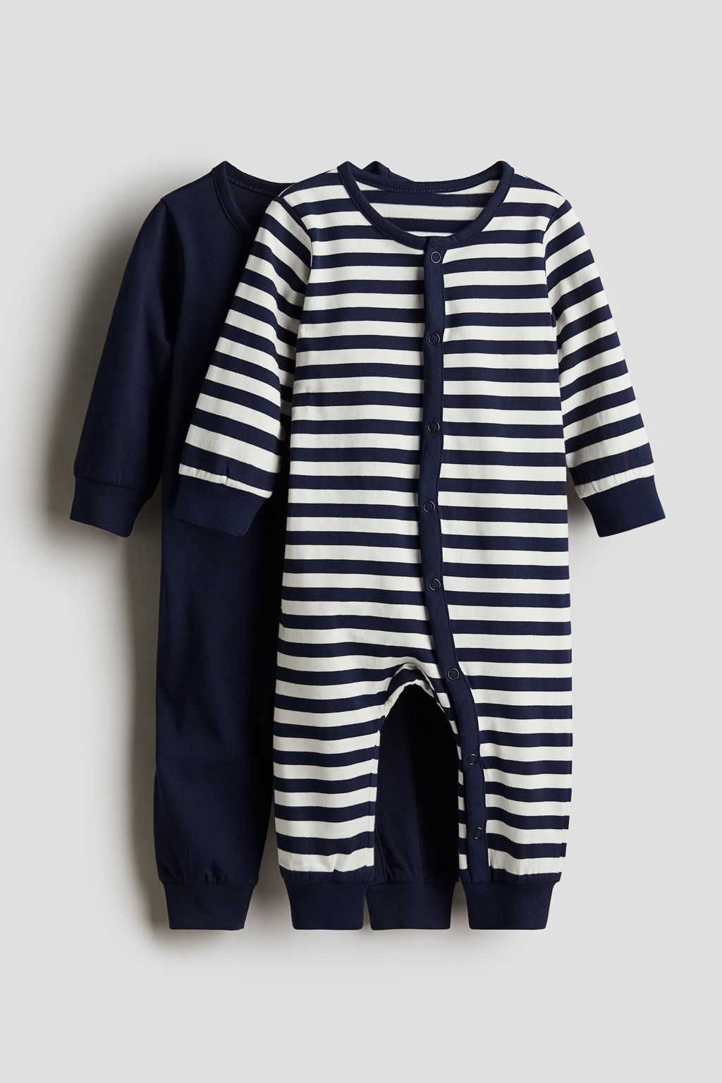 Pack de 2 pijamas enteros en algod?n