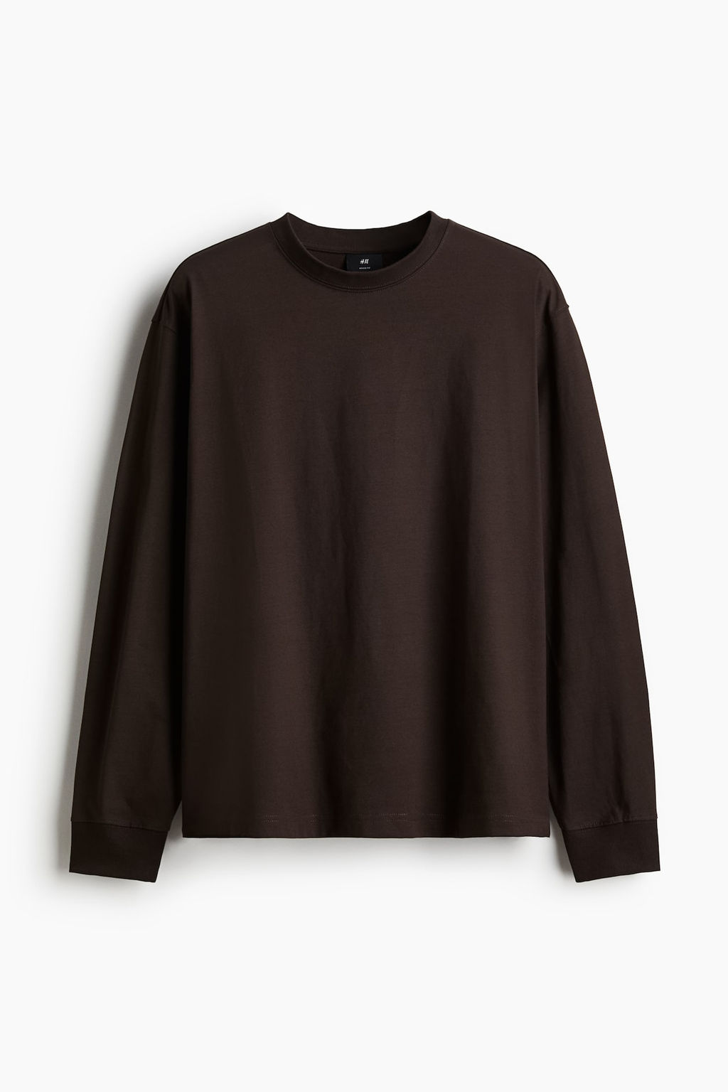 Camiseta de manga larga en punto Loose Fit - H&m фото 5