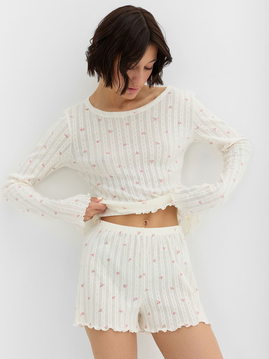 КОМПЛЕКТ ЖЕНСКИЙ (ДЖЕМПЕР, ШОРТЫ) - Mark formelle фото 7