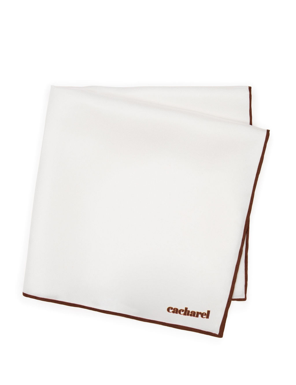 Коричневый носовой платок