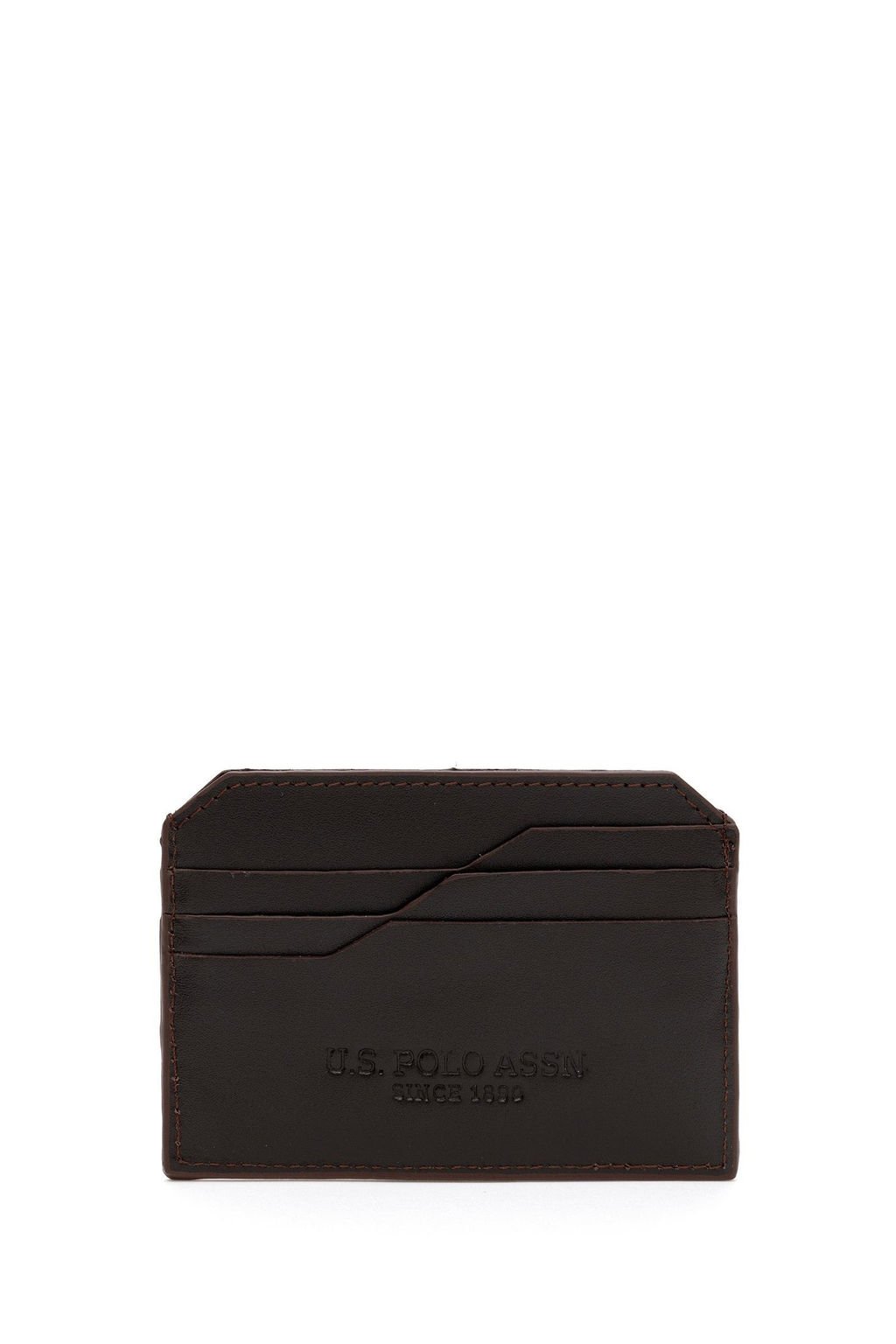 Мужская коричневая визитница Неожиданная скидка в корзине - U.s. polo assn фото 3