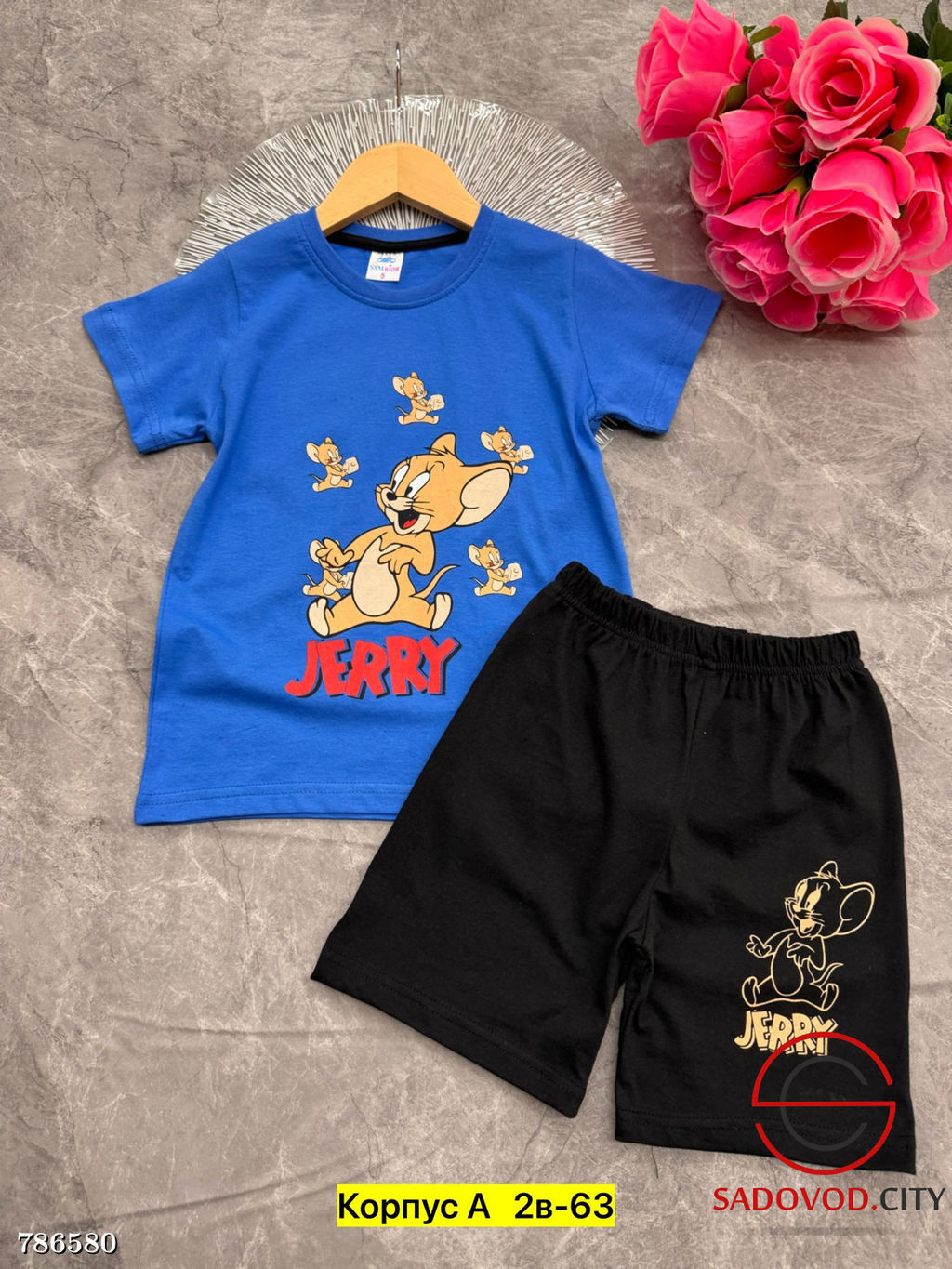 Костюм двойка футболка шорты