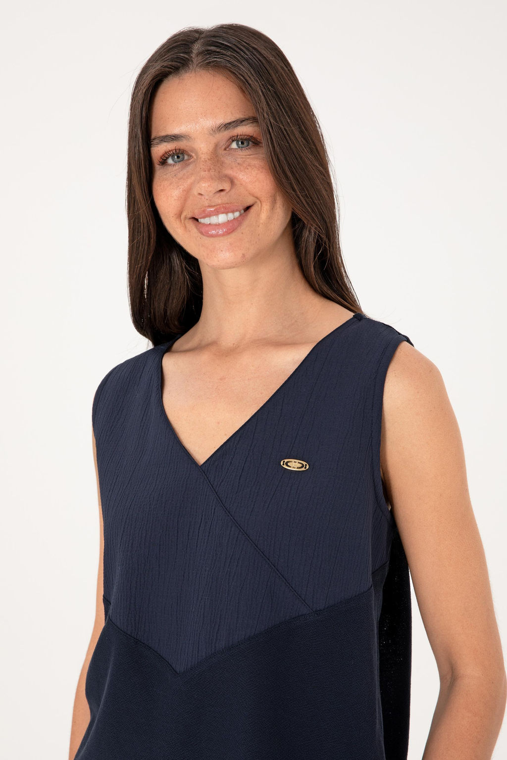 Kad_n Lacivert Ti__rt Sepette S_rpriz _ndirim - U.s. polo assn фото 2