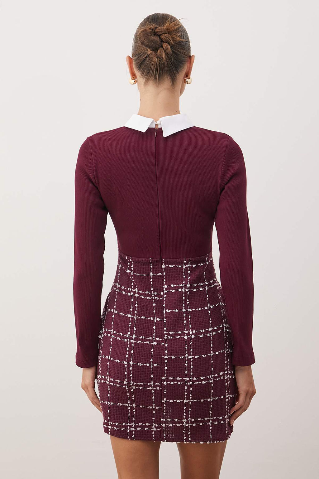 TRENDYOLMILLA Siyah Tuvit Dokuma Elbise TWOAW21EL0454  фото 21