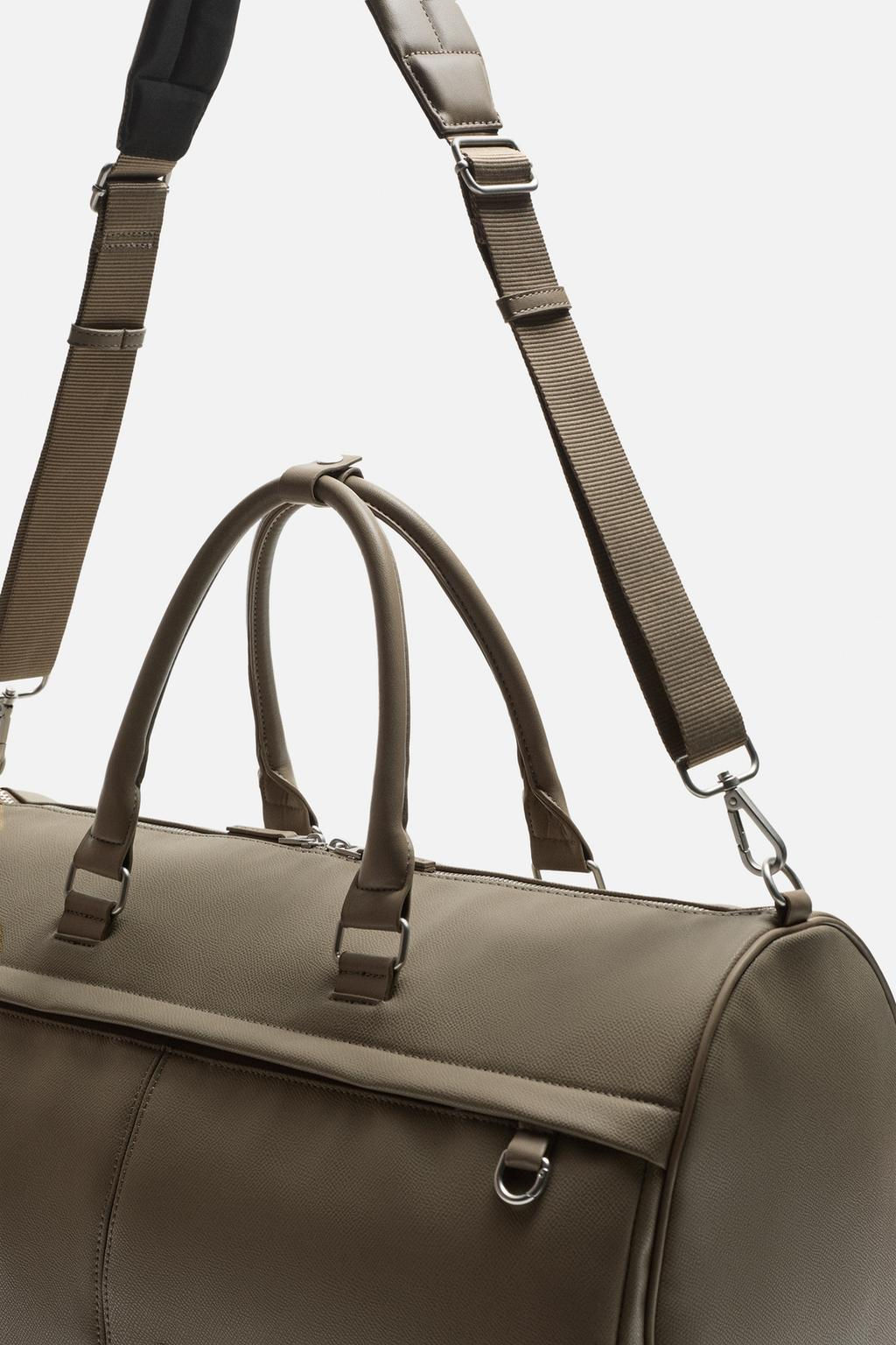 TEXTURED TRAVEL SUITCASE - Zara фото 7