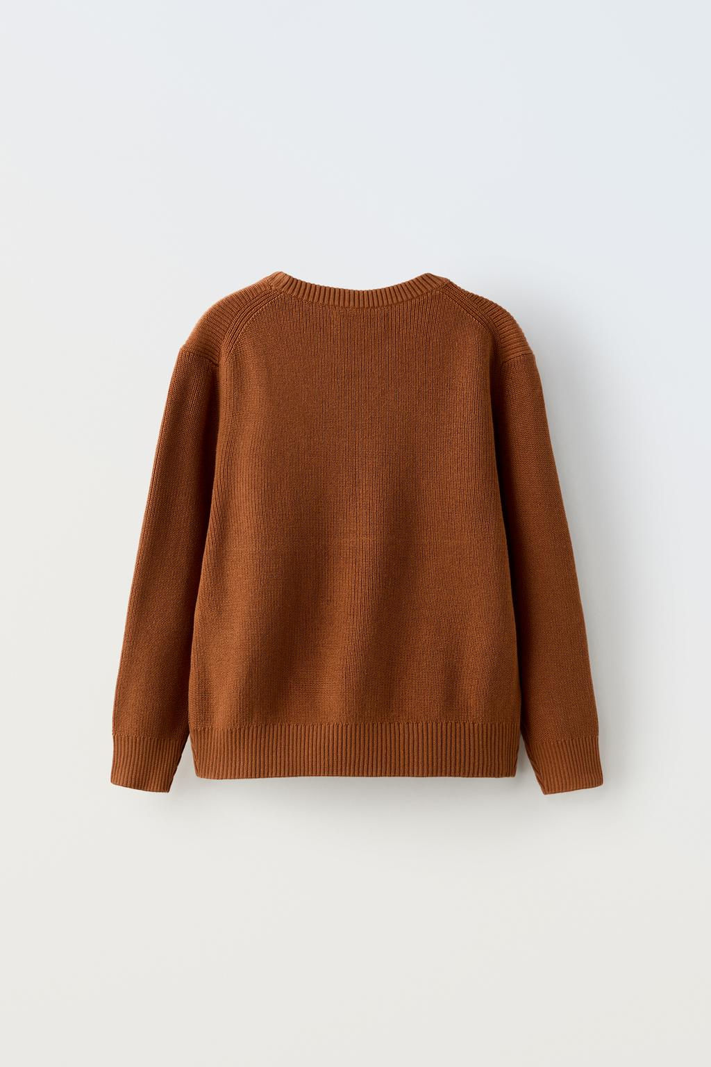 PLAIN KNIT SWEATER - Zara фото 8