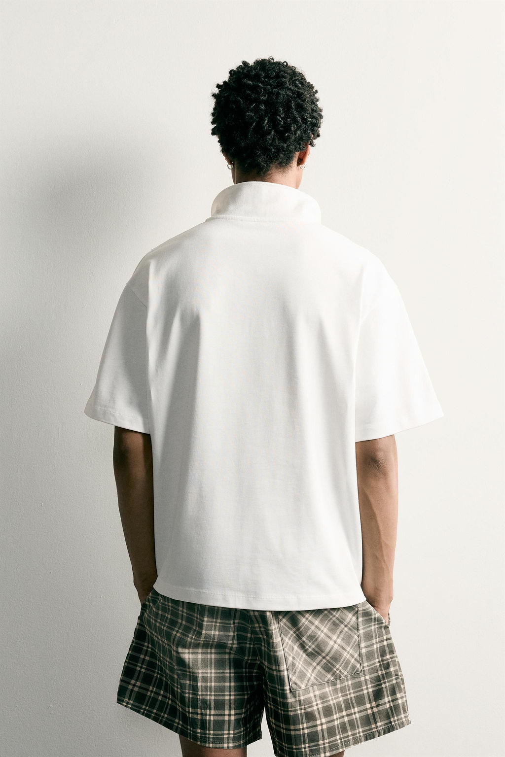 POLO RELAXED FIT F?TBOL RETRO / Blanco roto - Zara фото 3