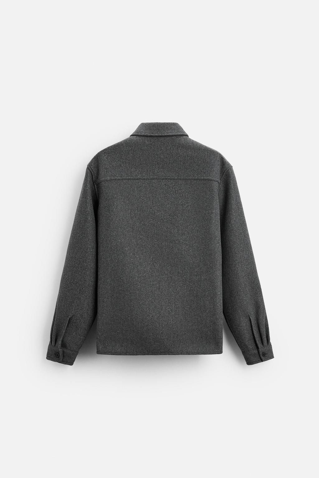 OVERSHIRT WITH POCKETS - Zara фото 6