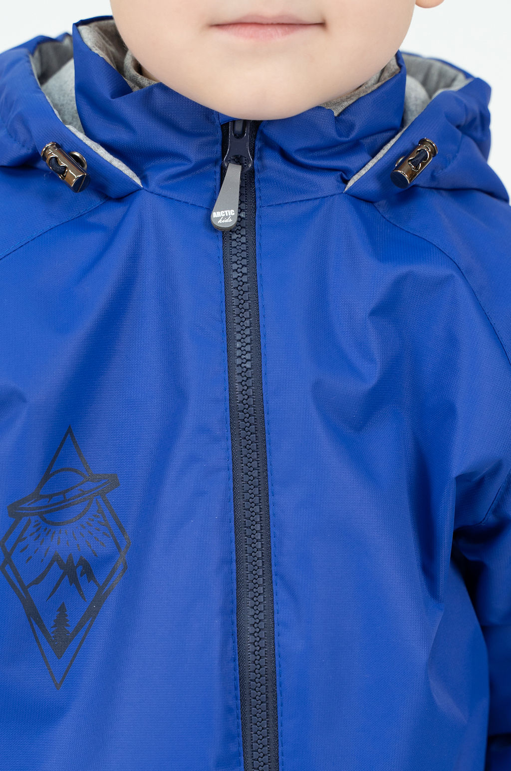 Комбинезон демисезонный синий