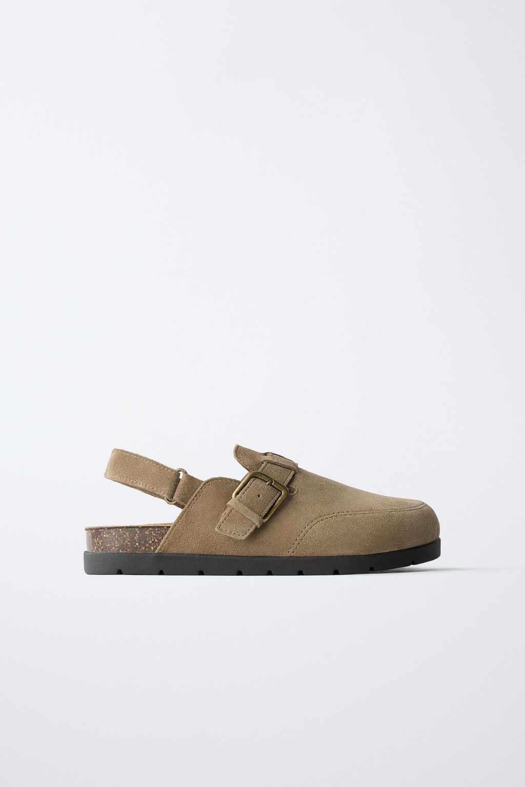 SPLIT SUEDE CLOGS - Zara фото 8