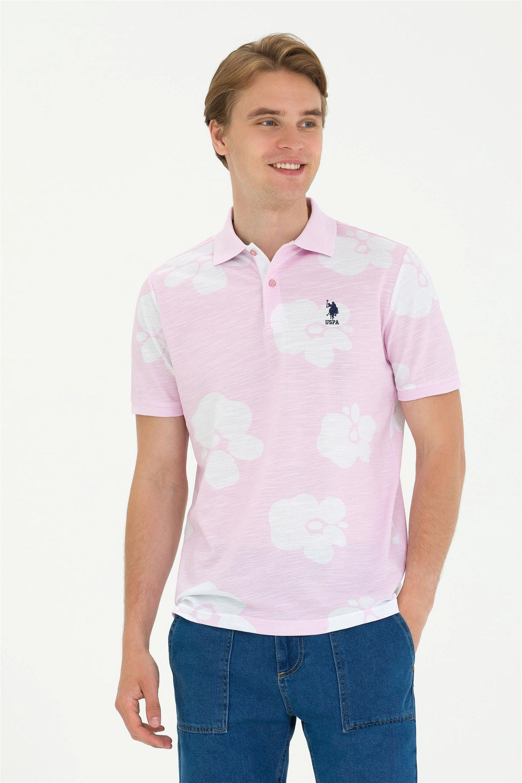 Мужская Маголия Поло Яка Т -Форбат Сюрприз Скидка в корзине - U.s. polo assn фото 3