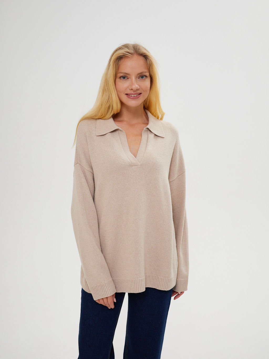 Джемпер 311.070367/слоновая кость - Seven senses фото 3