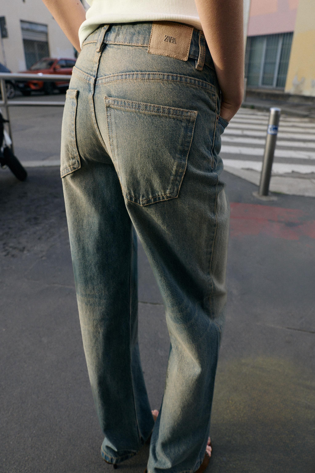 JEANS Z1975 STRAIGHT LOOSE FIT TIRO MEDIO / ?ndigo